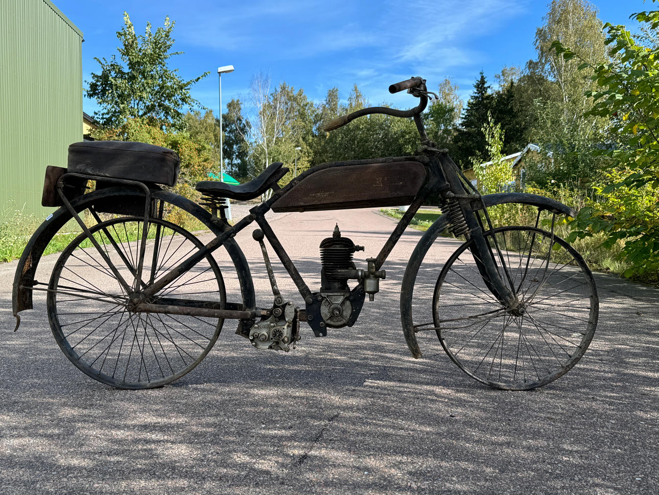 REX, modell 147, ca 1928. Fordon, Båtar & Delar - Motorcyklar - Auctionet