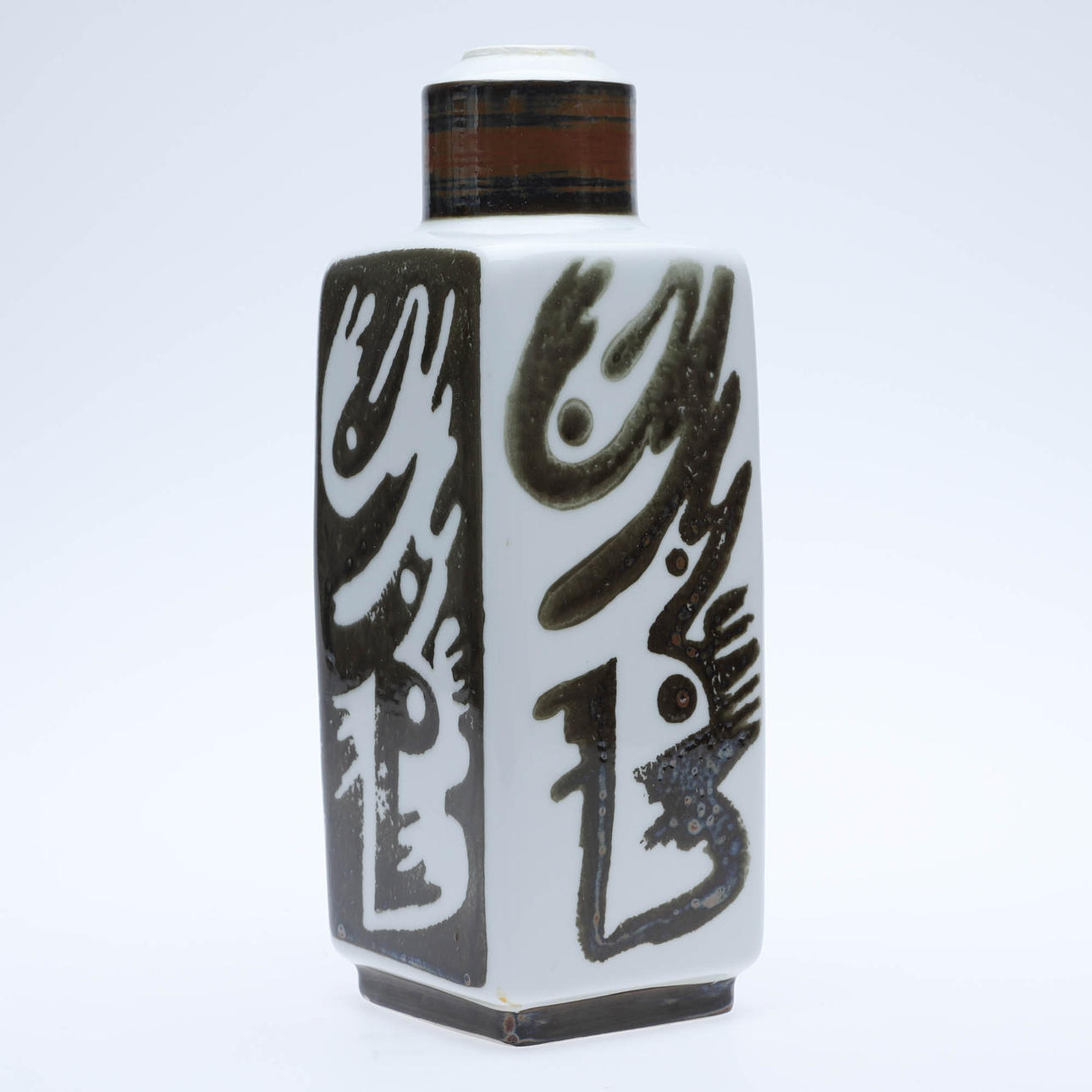 CARL-HARRY STÅLHANE. A ceramic “Orient” lamp base, Rörstrand.