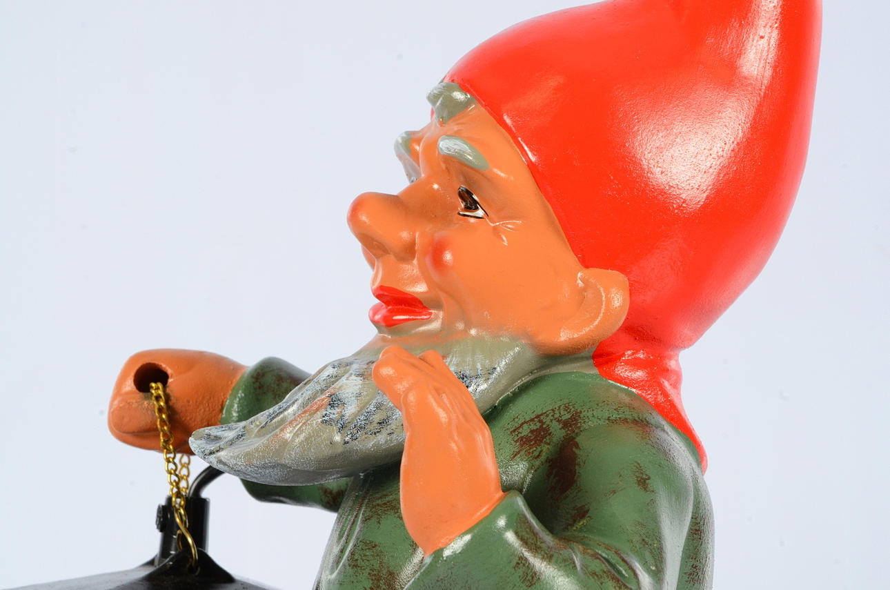 TOMTE, med belysning, Heissner.