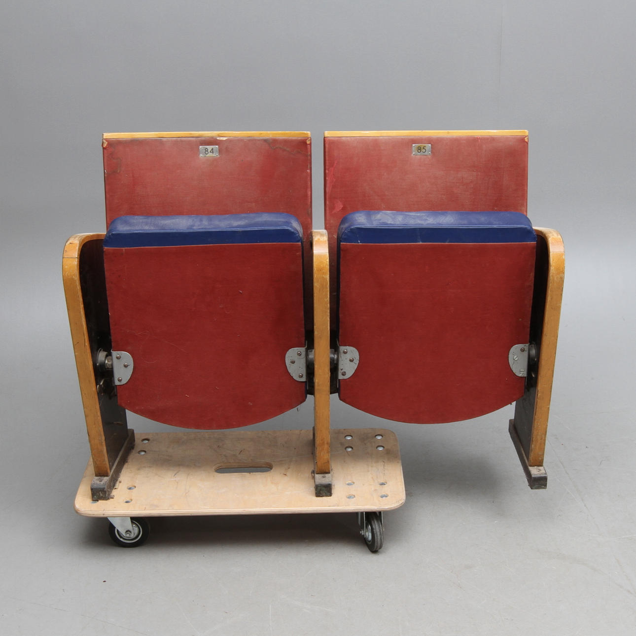 BIOGRAFBÄNK, 2-sits 1900-tal.