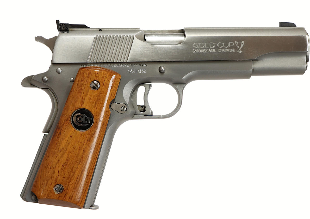 PISTOL, make Colt, model 1911 Gold Cup Nationalmatch -First Edition 9mm