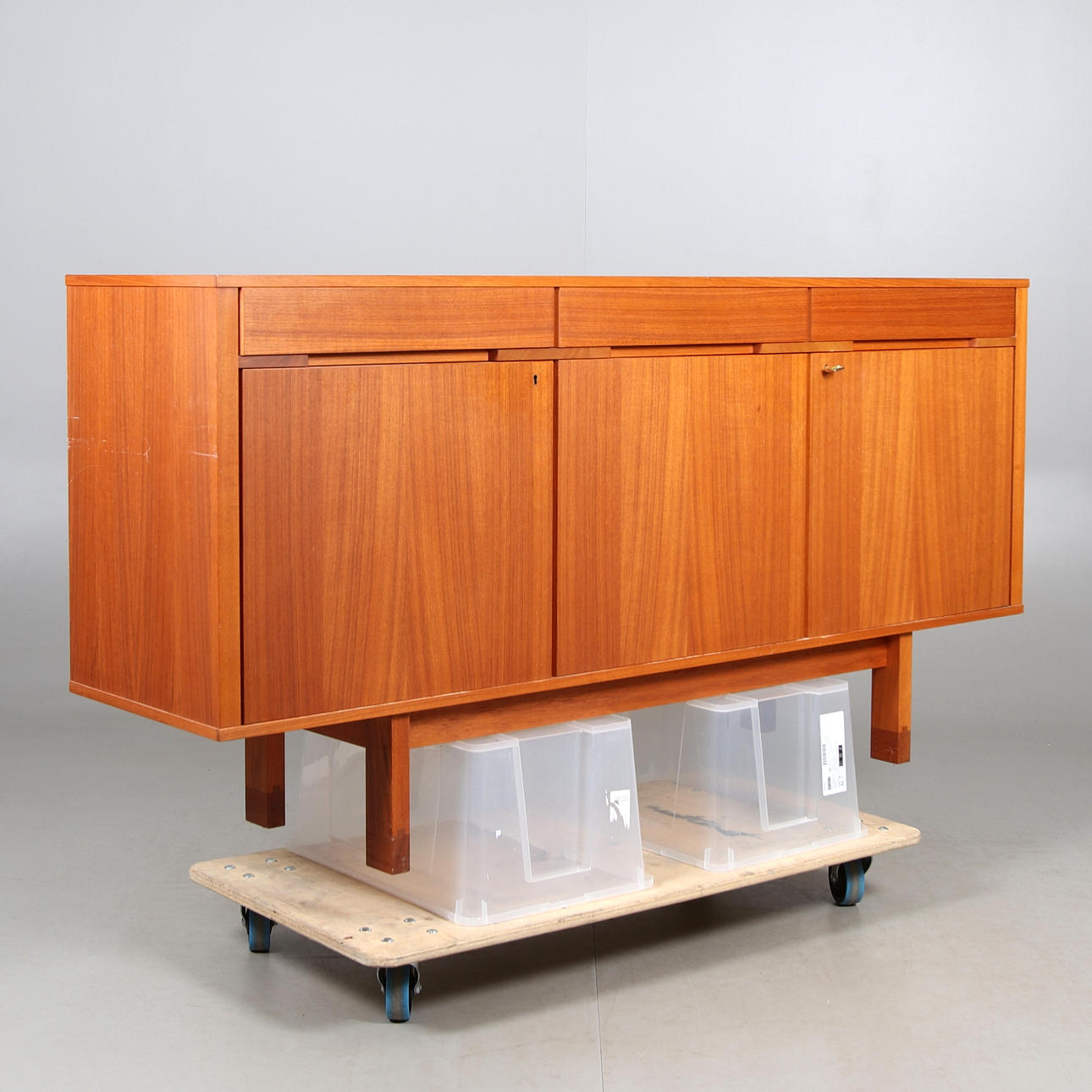 SIDEBOARD, teak. 1960s.