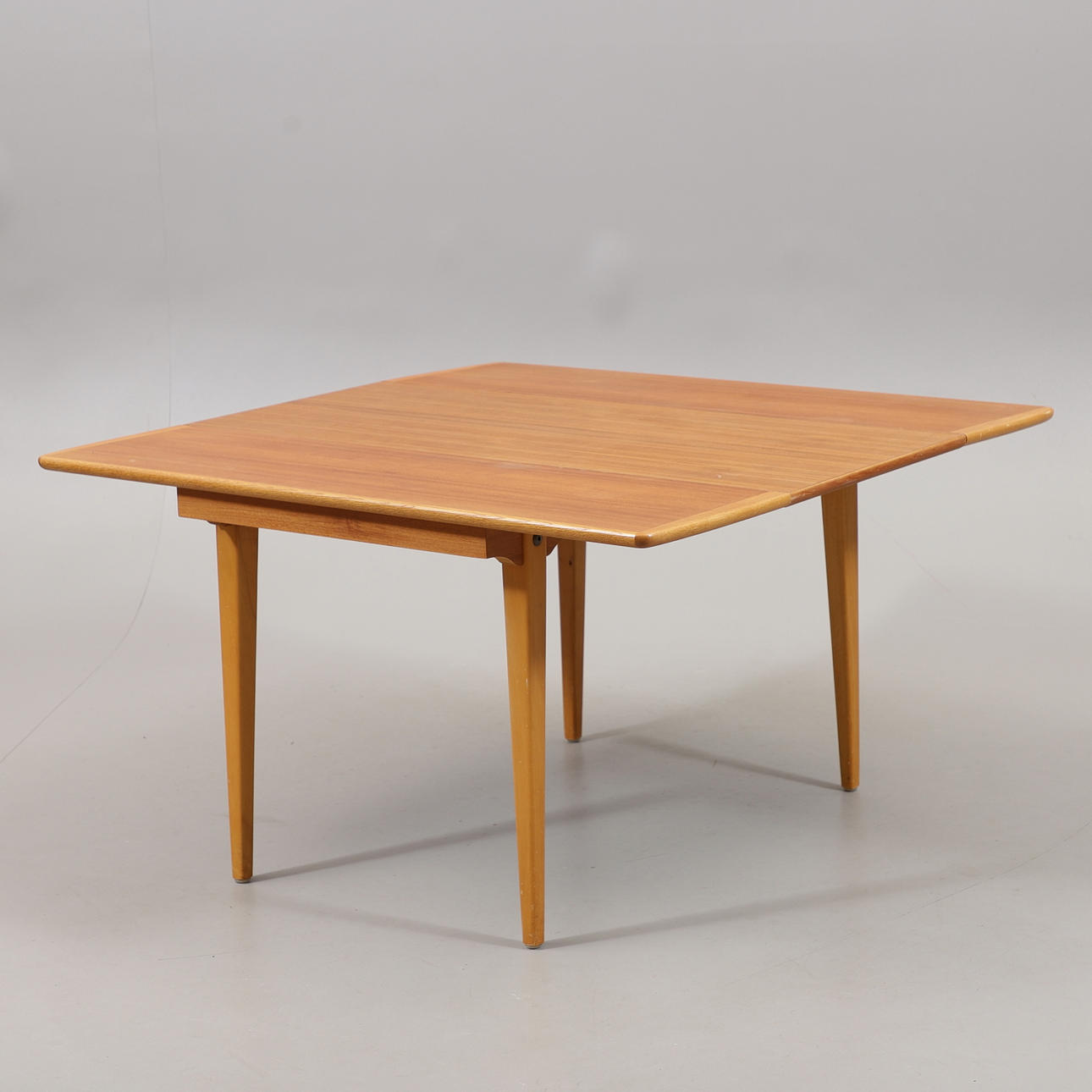 TABLE, teak, mm, foldable, 1960s.
