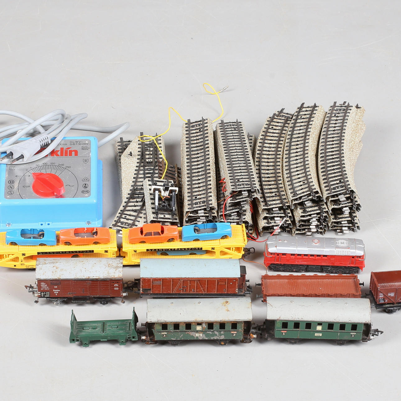 MODELLTÅG/RÄLS, Märklin, Tyskland, 1900-tal.