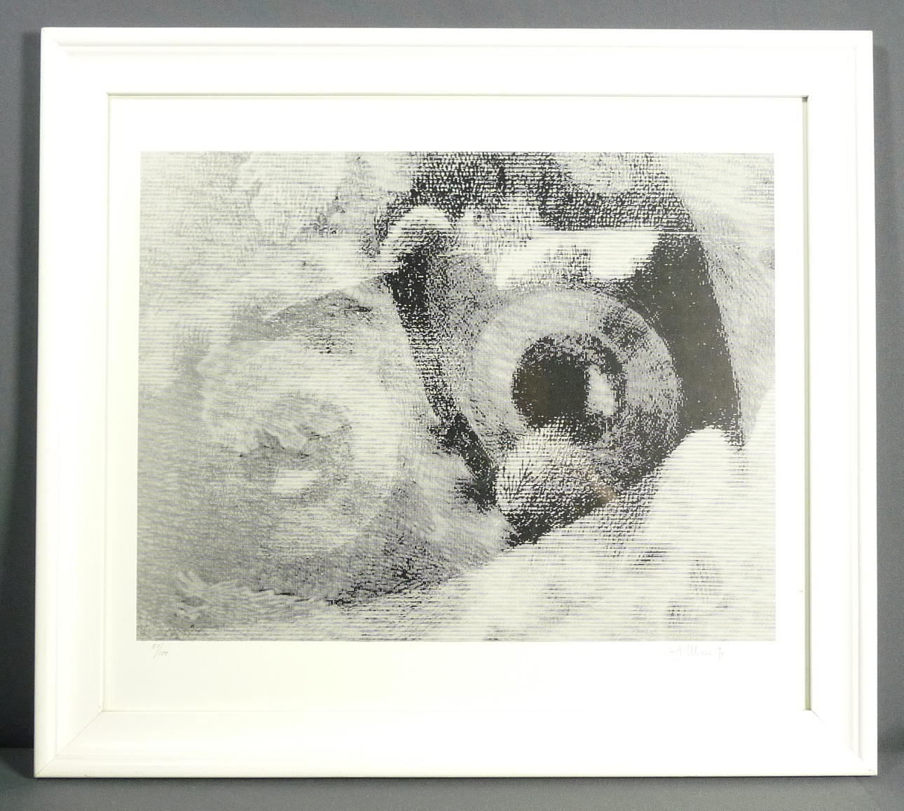 MUCHE, GEORG, ögon.