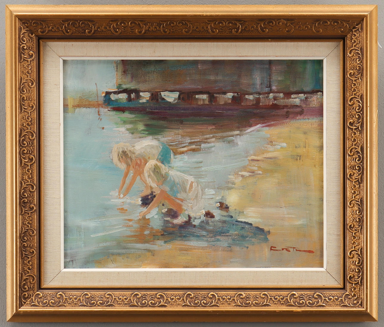 NICOLAI COSTER. Kinder am Strand.