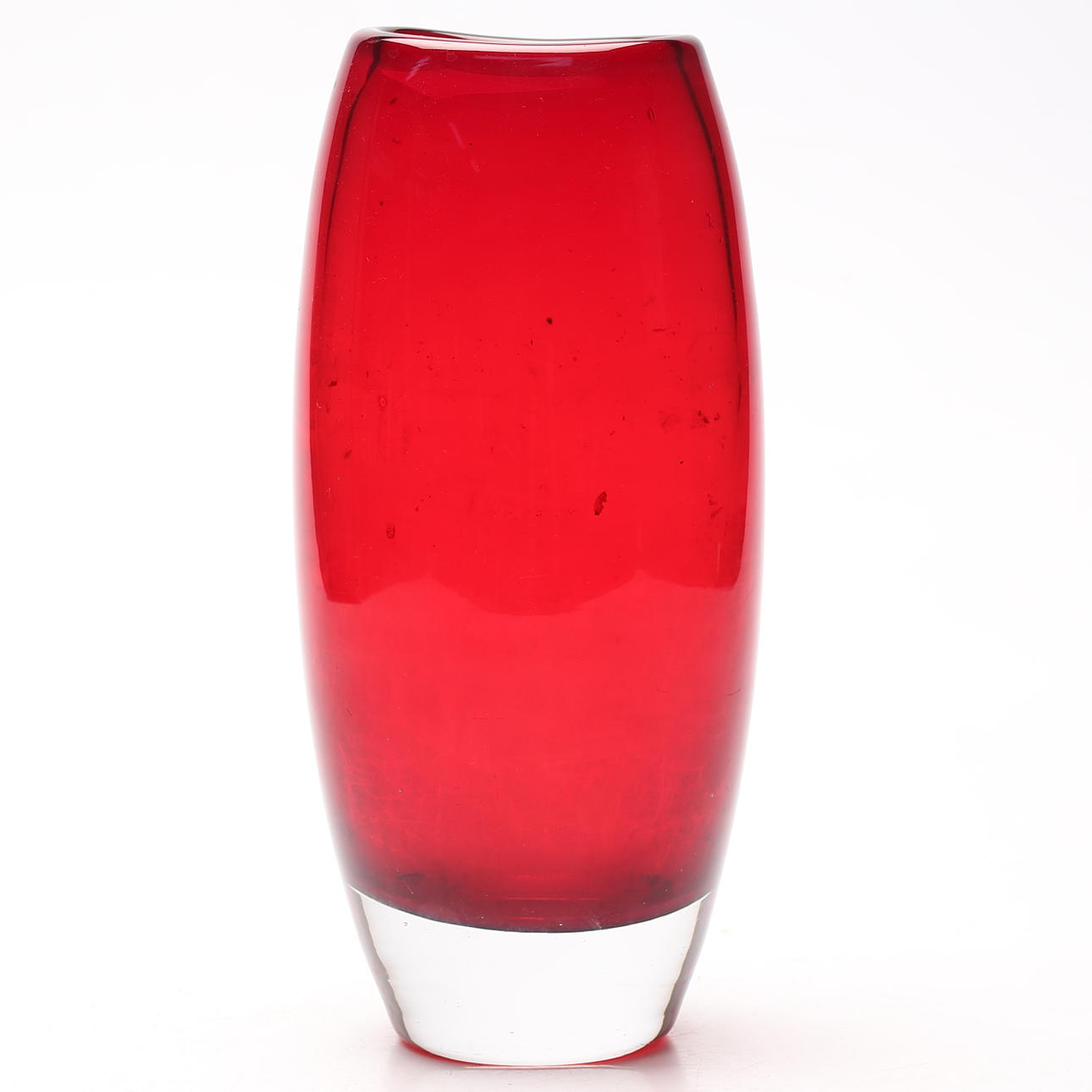 VAS, rött glas, Reijmyre.