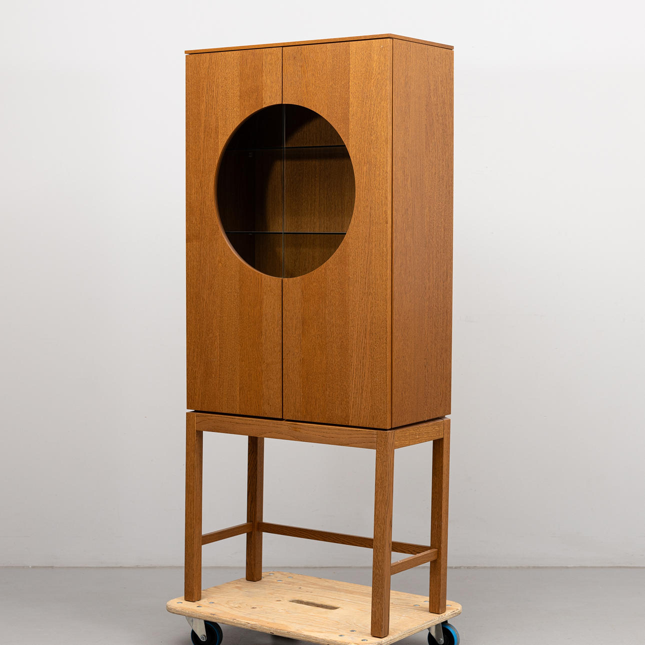 TOMAS JELINEK. A cabinet, oak veneer, “Stockholm” IKEA, designed