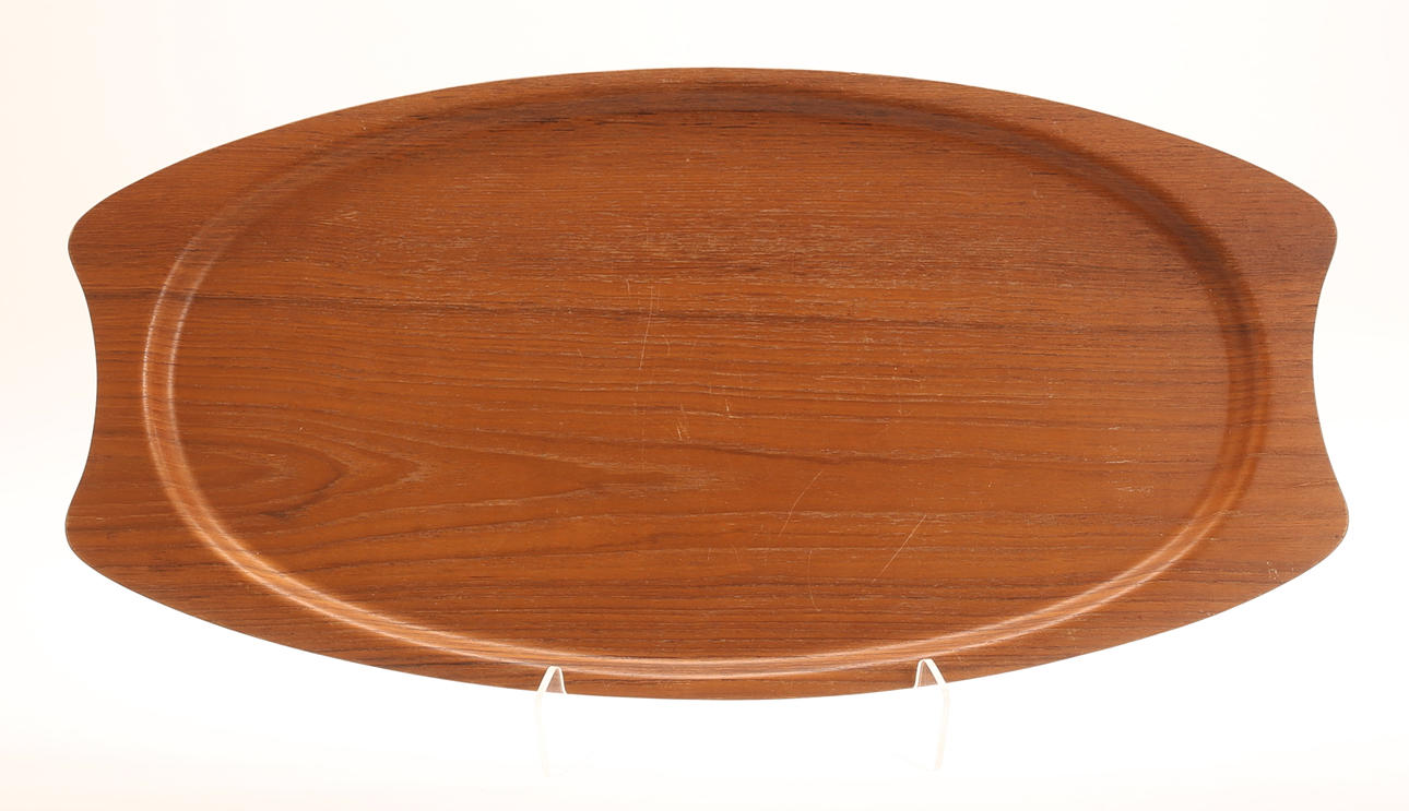 BRICKA, teak, Silva, 1960-tal.