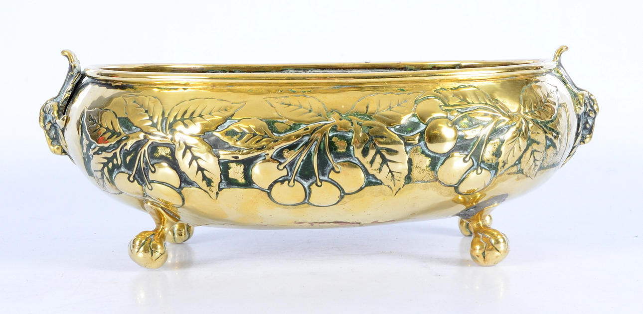 JARDINÉRE, mässing, Dinant, 1800-talets första hälft.