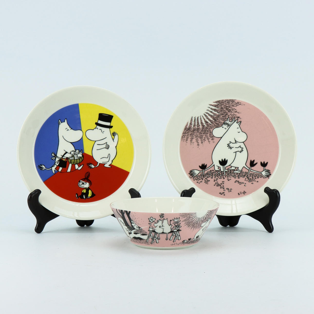 MUMINPORSLIN, 3 delar, Arabia, 1900/2000-tal.