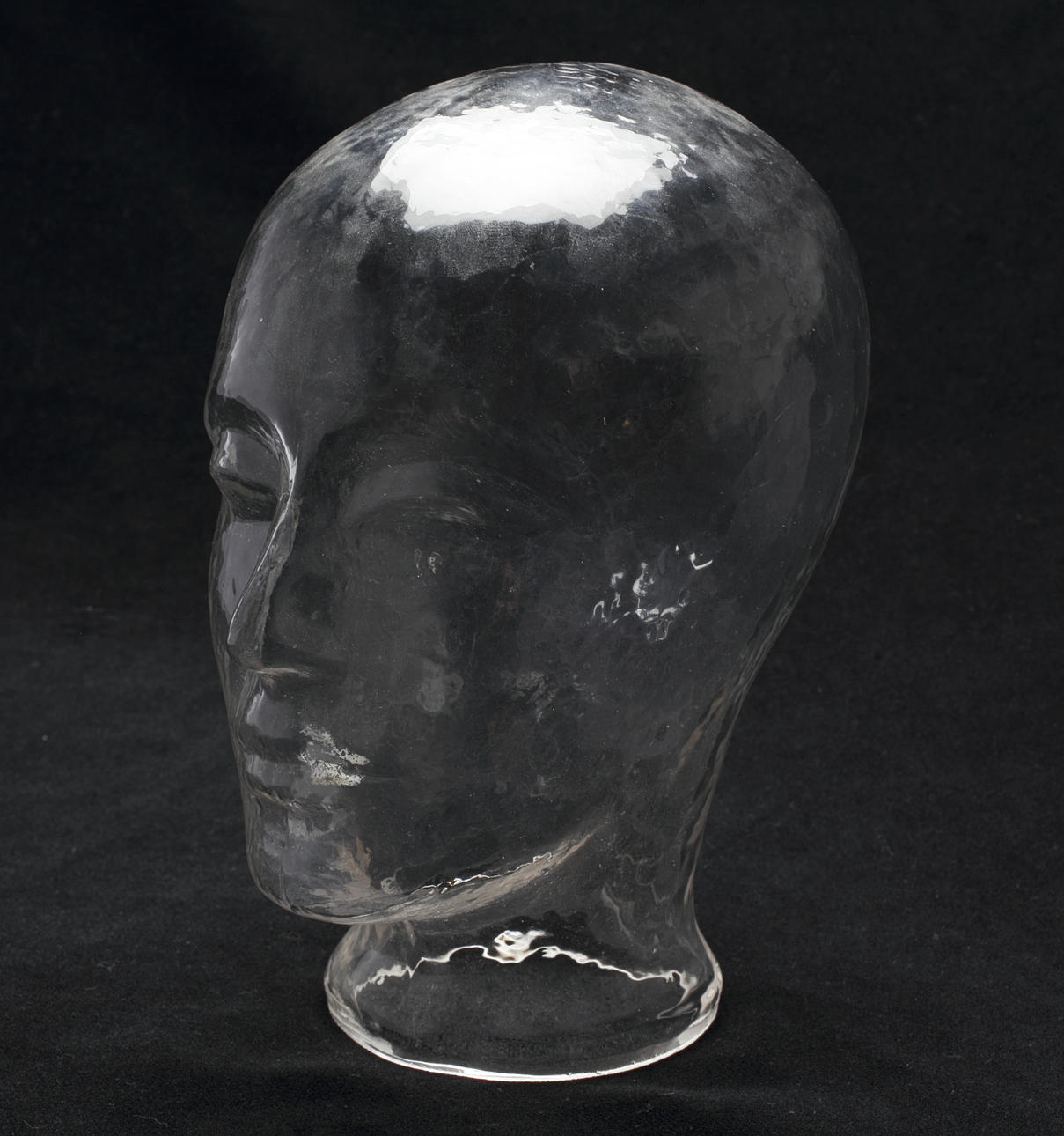 GLASHUVUD, enl uppgift Pukeberg, 1900-tal.