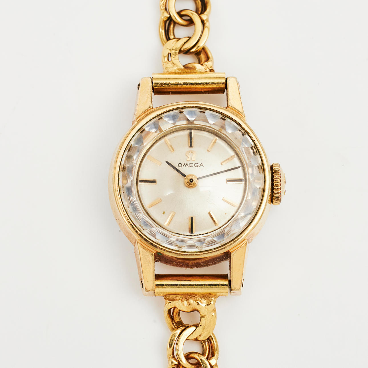 OMEGA, armbåndsur til kvinder, forgyldt ca 1963.