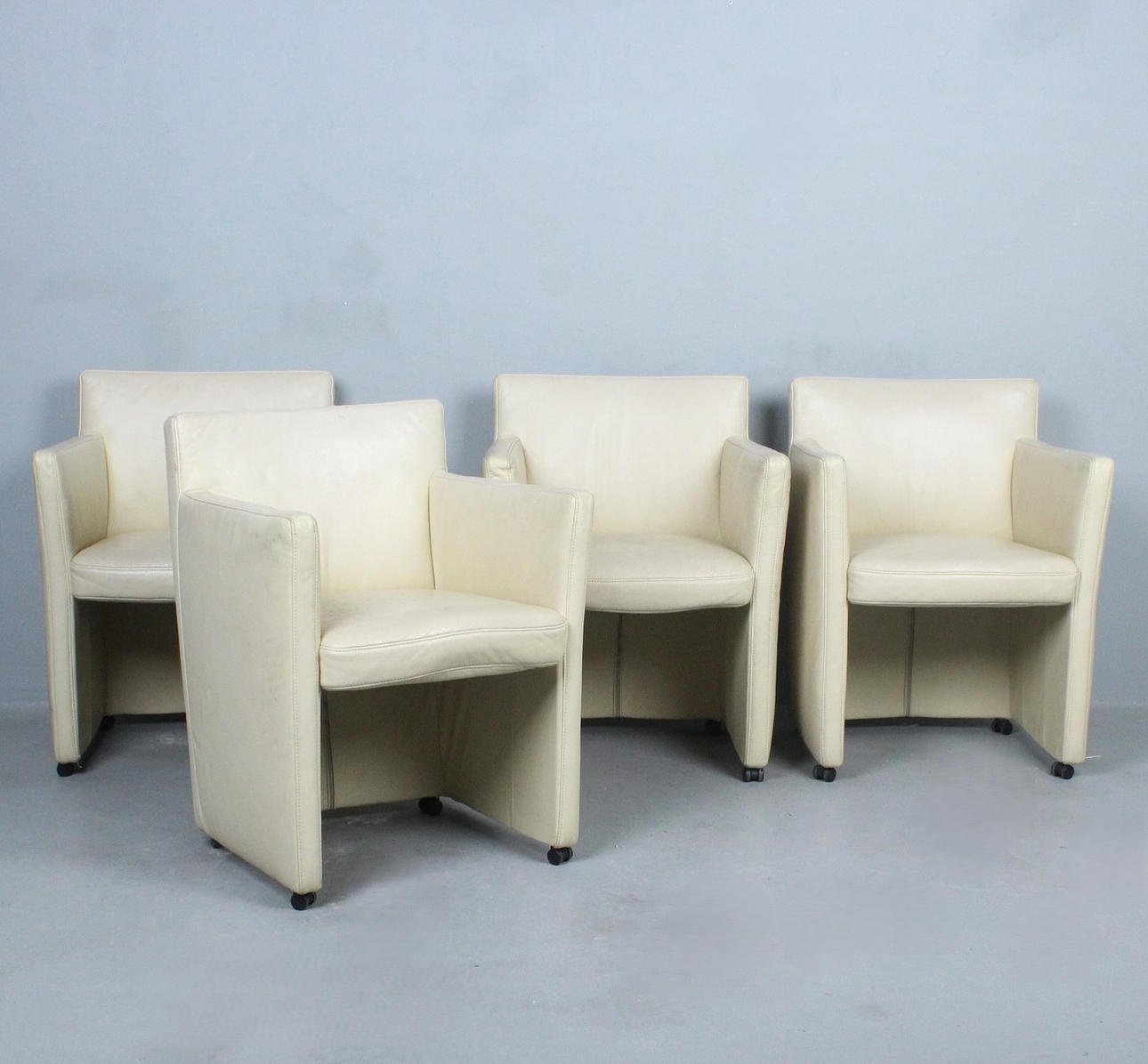 W.SCHILLIG, armchair set 'Longlife'.