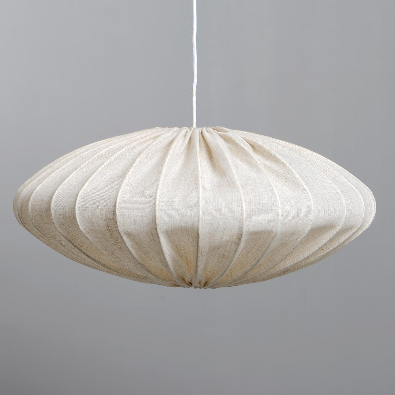 WATTS & WICK. Lampshade, “Ellipse”, linen.