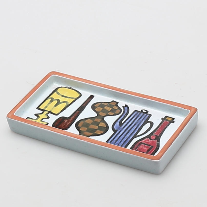 FAT i fajans, Karnevalserien, Stig Lindberg, Gustavsberg,1950-tal, signerad studiohand G.