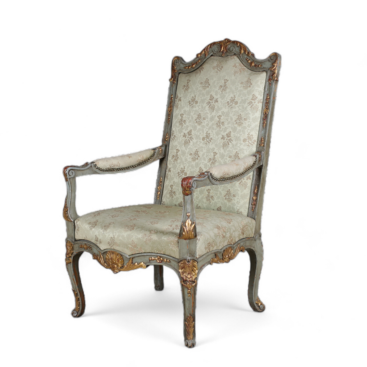 LÆNESTOL, rokoko, 20. årh.