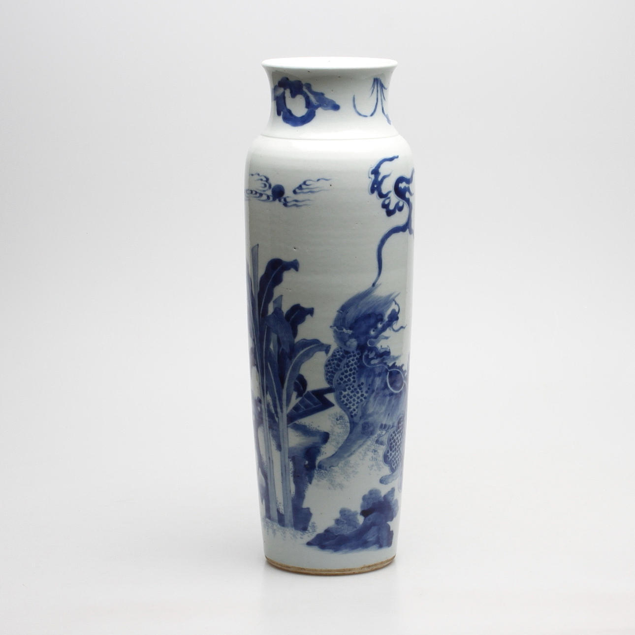 VAS, porslin, blåvit dekor, Kina.