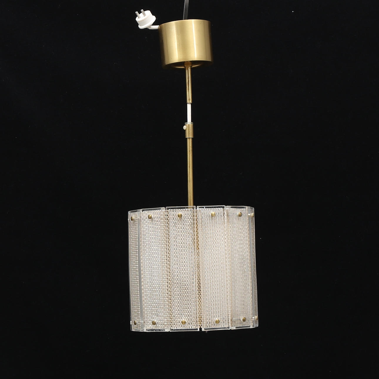 TAKLAMPA, möjligen Falkenbergs belysning, 1900-talets andra hälft.