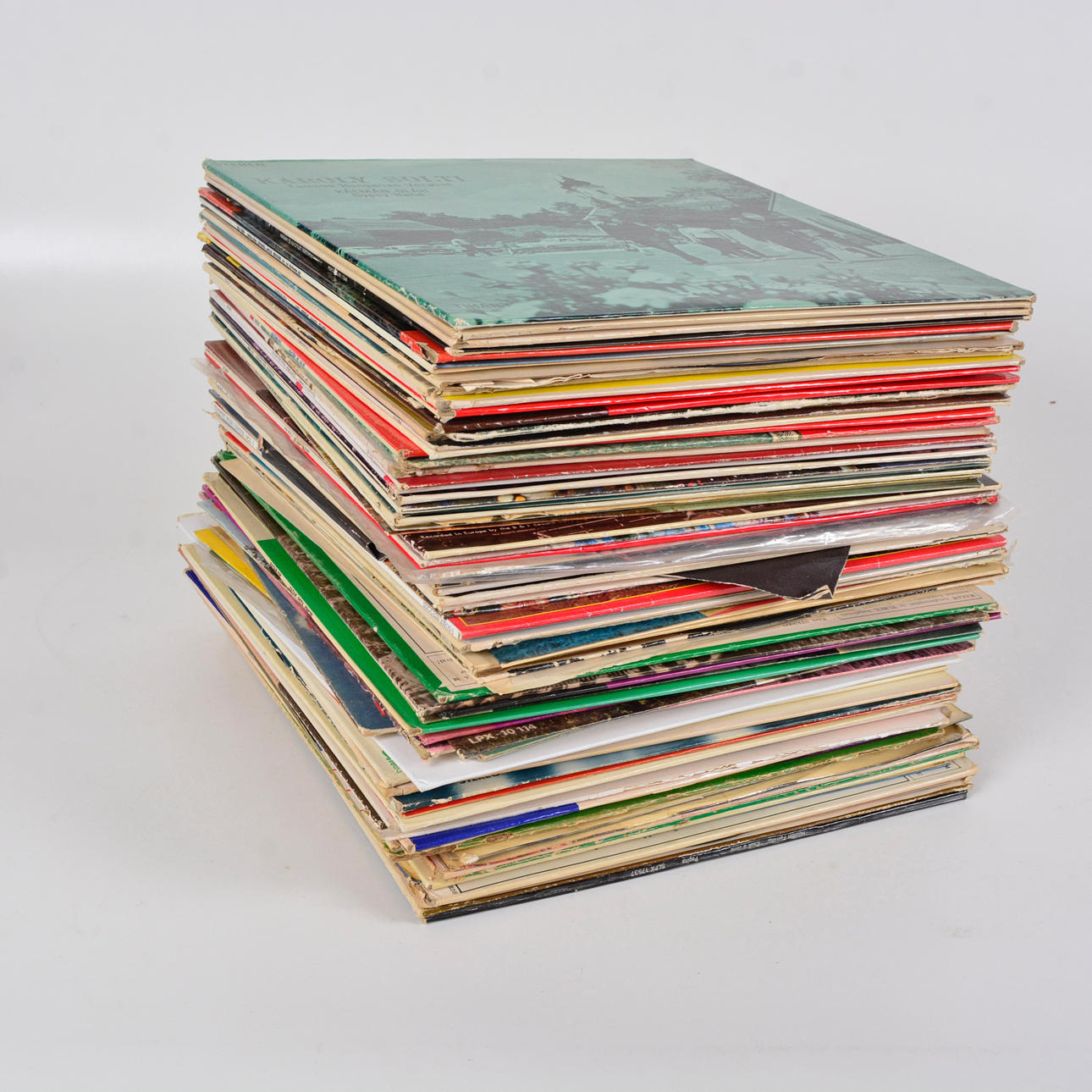 PARTI LP SKIVOR, en låda.