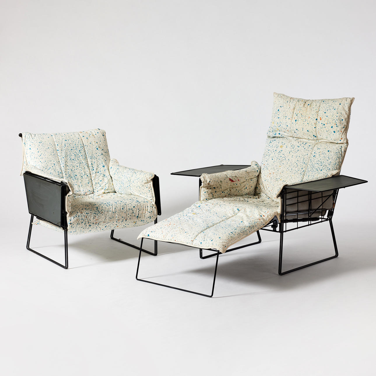 NIELS GAMMELGAARD & LARS MATHIESEN. “Transit”, 2 armchairs, Bengt Krogh ...