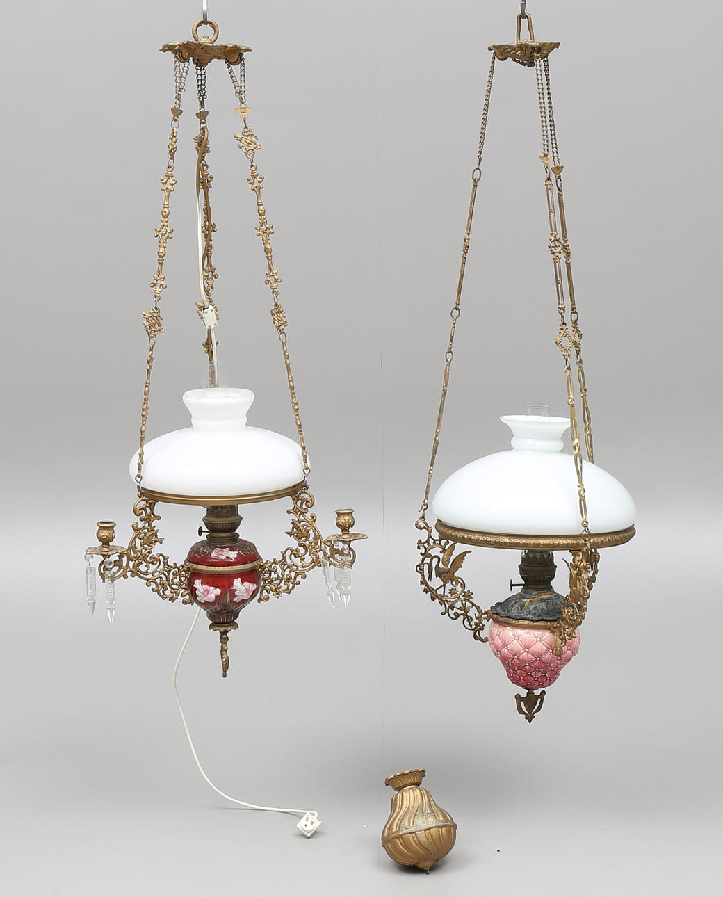 TAKLAMPOR, 2 st, 1900-tal.