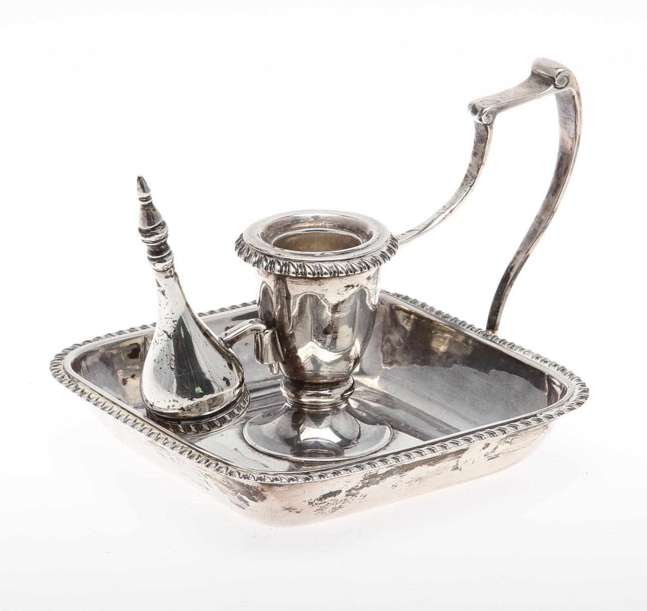 NATTLJUSSTAKE, silver, Deakin & Francis, England. 172 gr.