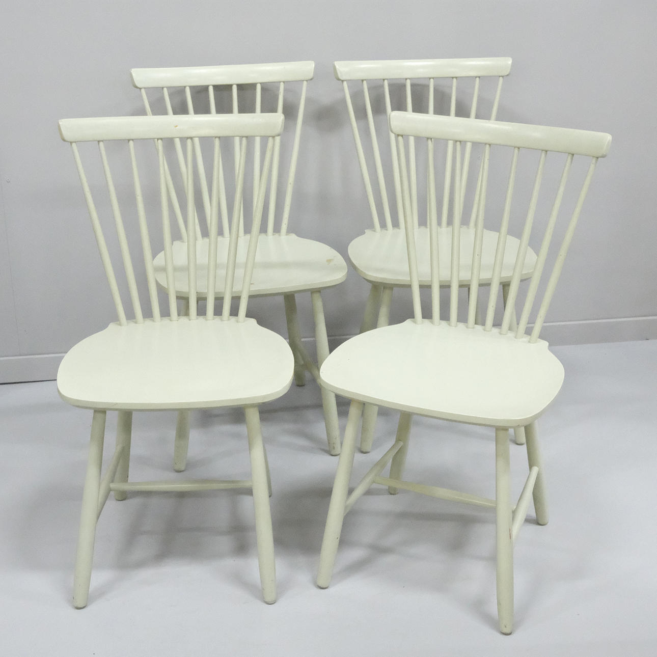 FYRA PINNSTOLAR, 1960/70-TAL.