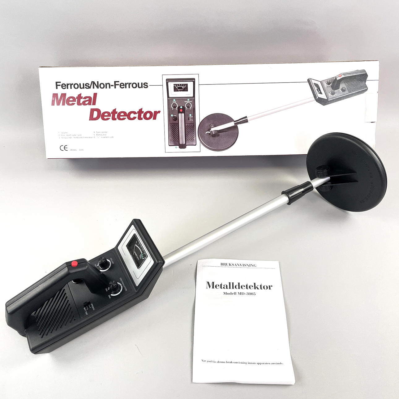 METAL DETECTOR, Ferrous/Non-Ferrous.