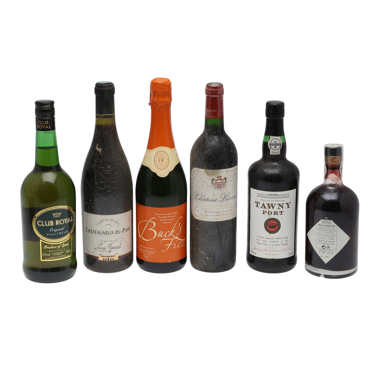 SEX FLASKOR ALKOHOL.