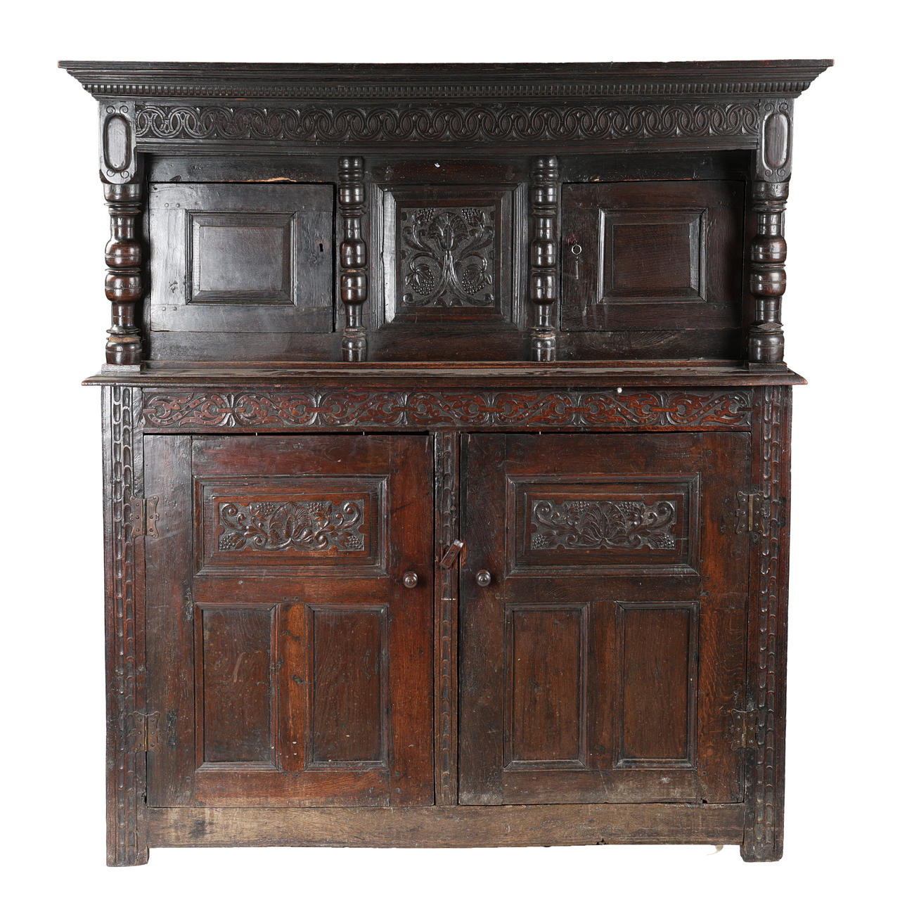 SKÅP, EK, 1600-TAL.