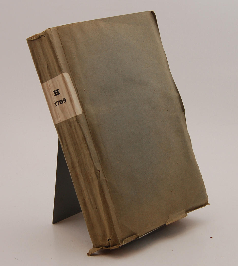 BOK, Kongl. Vetenskaps Academiens Handlingar, för år 1799.