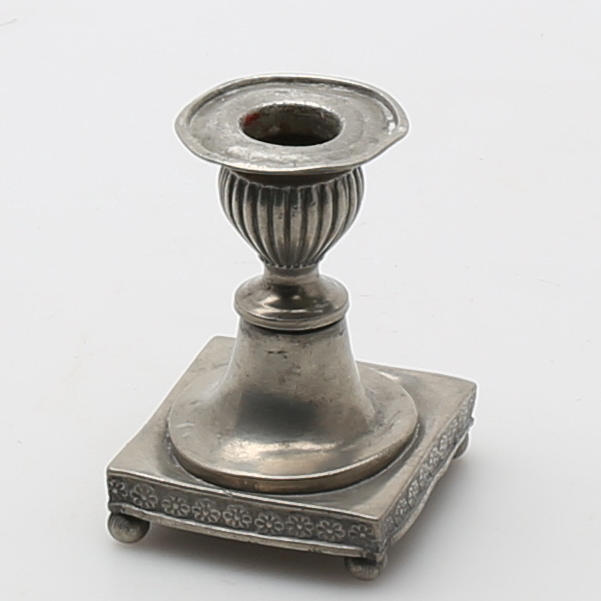 LJUSSTAKE, tenn. Nicklas Anström, Växjö 1834.