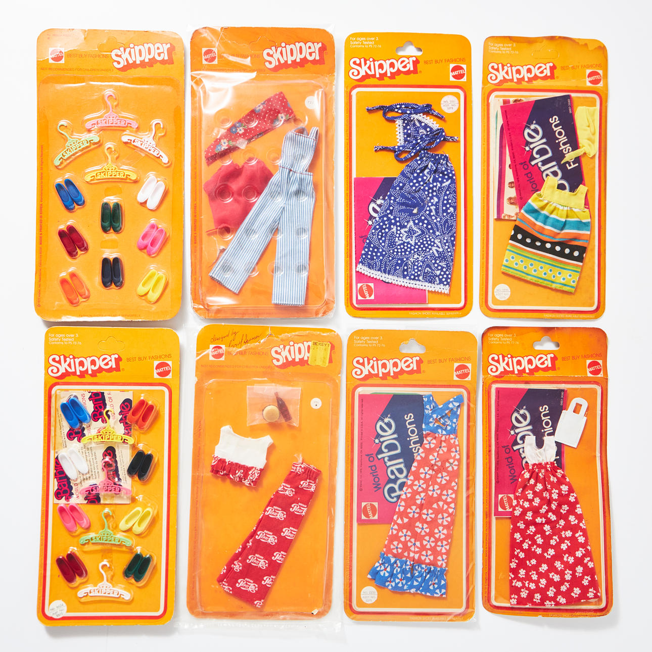 SKIPPER, BBF (Best Buy Fashions), PAK, (8), #2231, #2233, #2234, #2235, #7222, #7770, #8624, (1973-1978), Mattel. Toys - Toys - Auctionet SKIPPER, BBF (Best Buy Fashions), PAK, (8), #2231, #2233, #2234, #2235, #7222, #7770, #8624, (1973-1978), Mattel. Toys - Toys - Auctionet