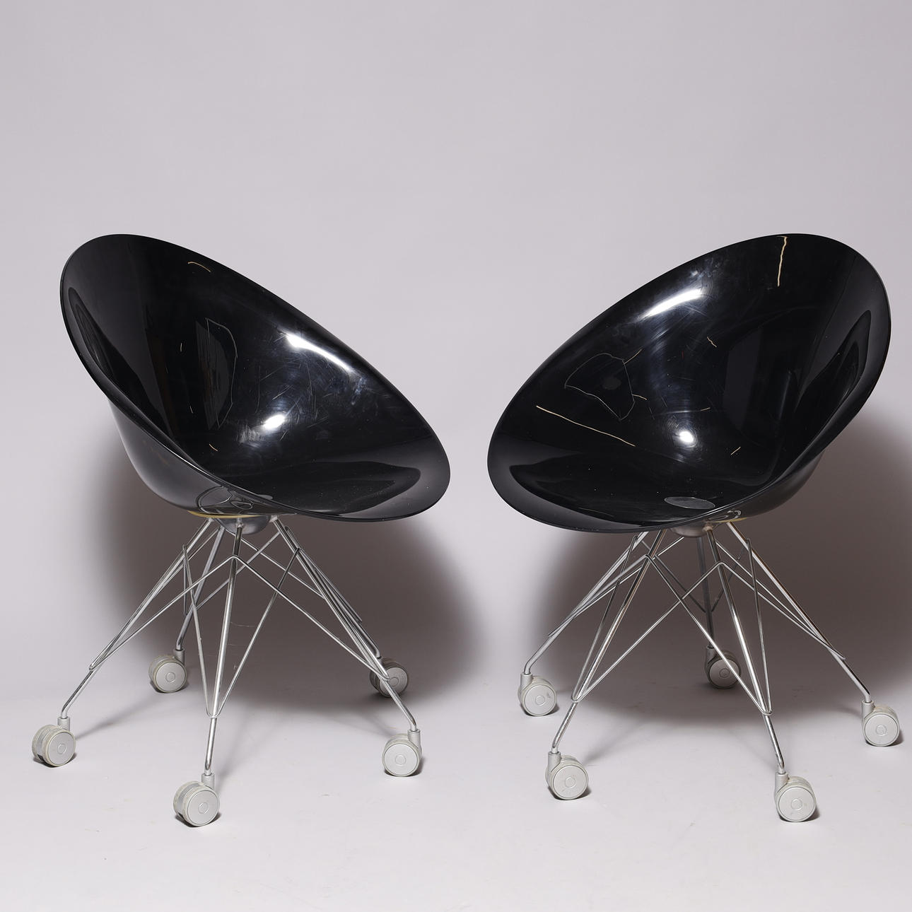 椅子 Kartell EroS black Kartell ERO S / カルテル エロエス 1本脚 - インテリア・家具