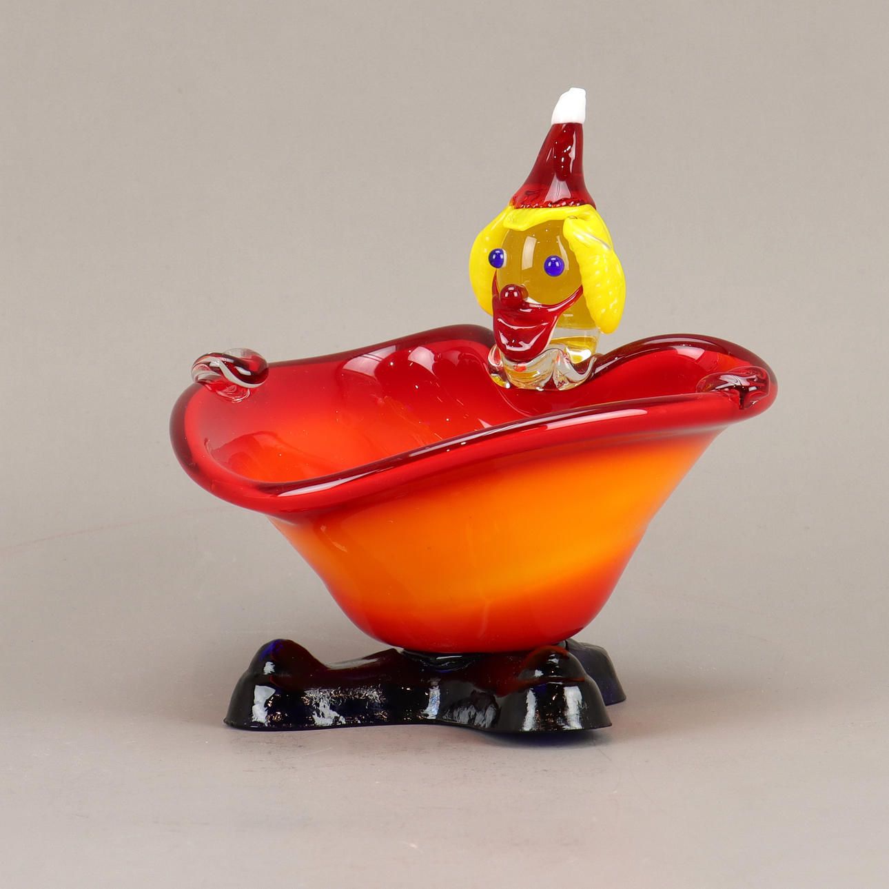 CLOWNSKÅL konstglas.