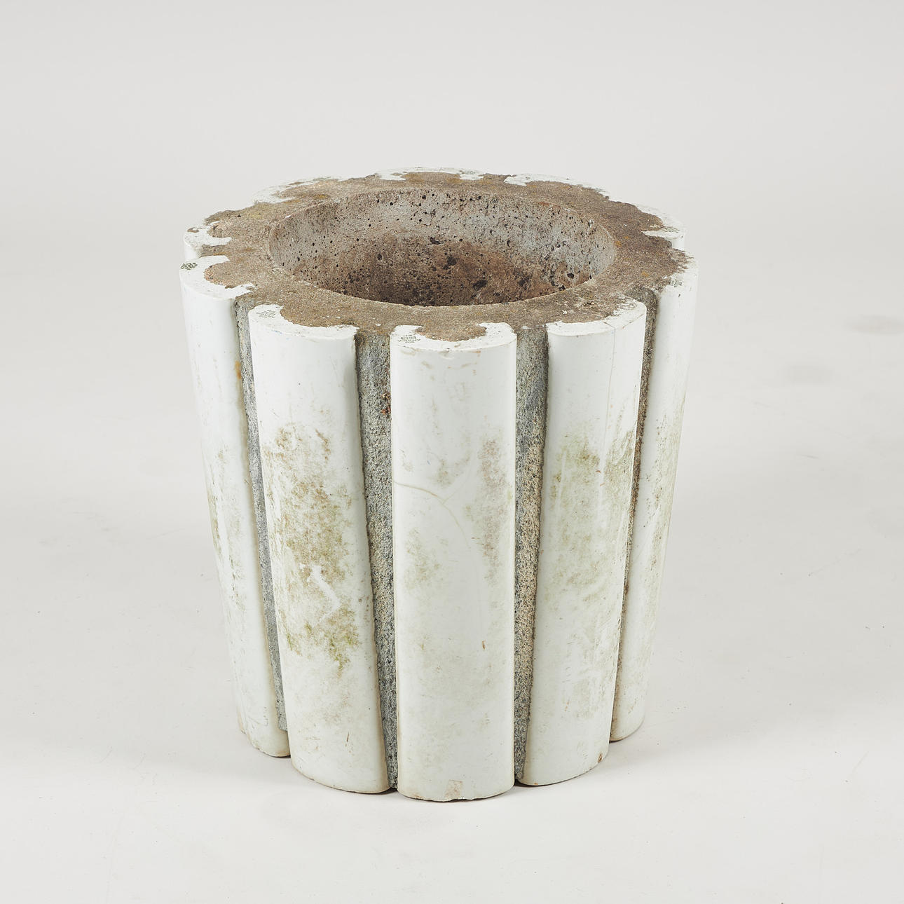 OUTDOOR POT, with Arabia tiles designed by Alvar Aalto. Ceramics