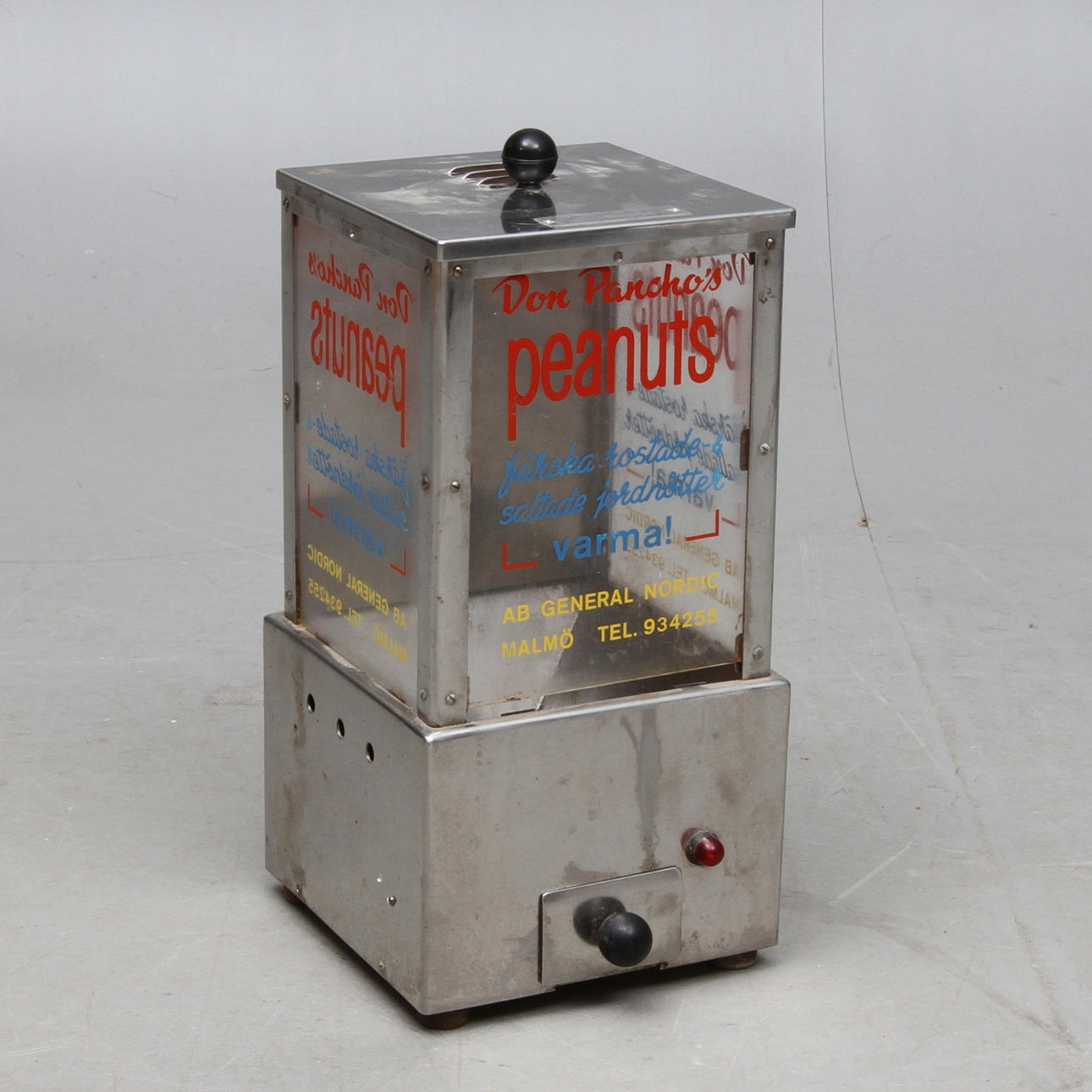 JORDNÖTSROSTARE, "Don Pancho´s Peanuts", AB General Nordic Malmö, 1900-talets andra hälft.