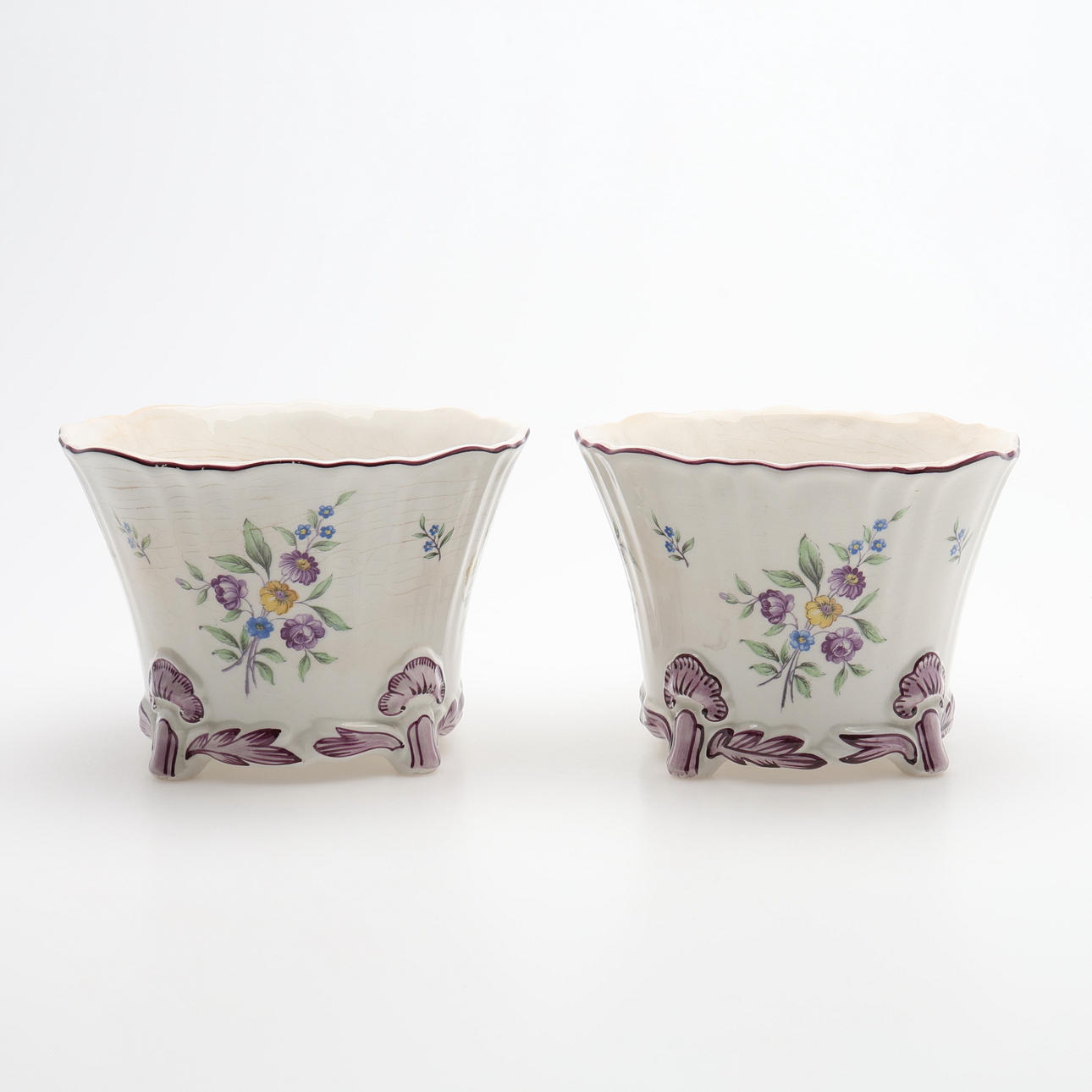 OUTER LINING A PAIR, PIPE STRAND, “TUBE STRAND”, 1930-56.