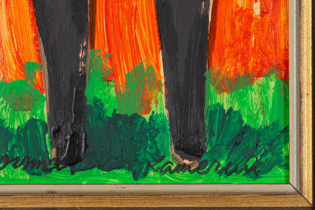 LARS NORRMAN. 1915-1979 OIL ON PAPER. Art - Paintings - Auctionet