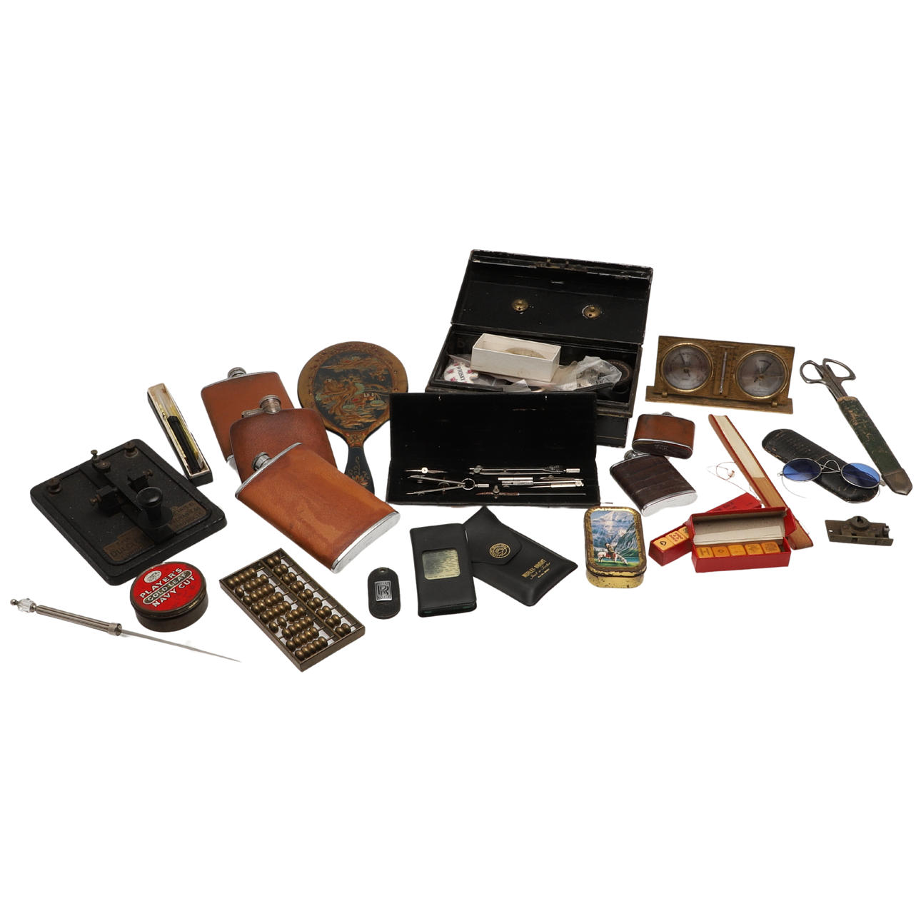 DIVERSE SAMLAROBJEKT INKLUSIVE KLOCKOR.