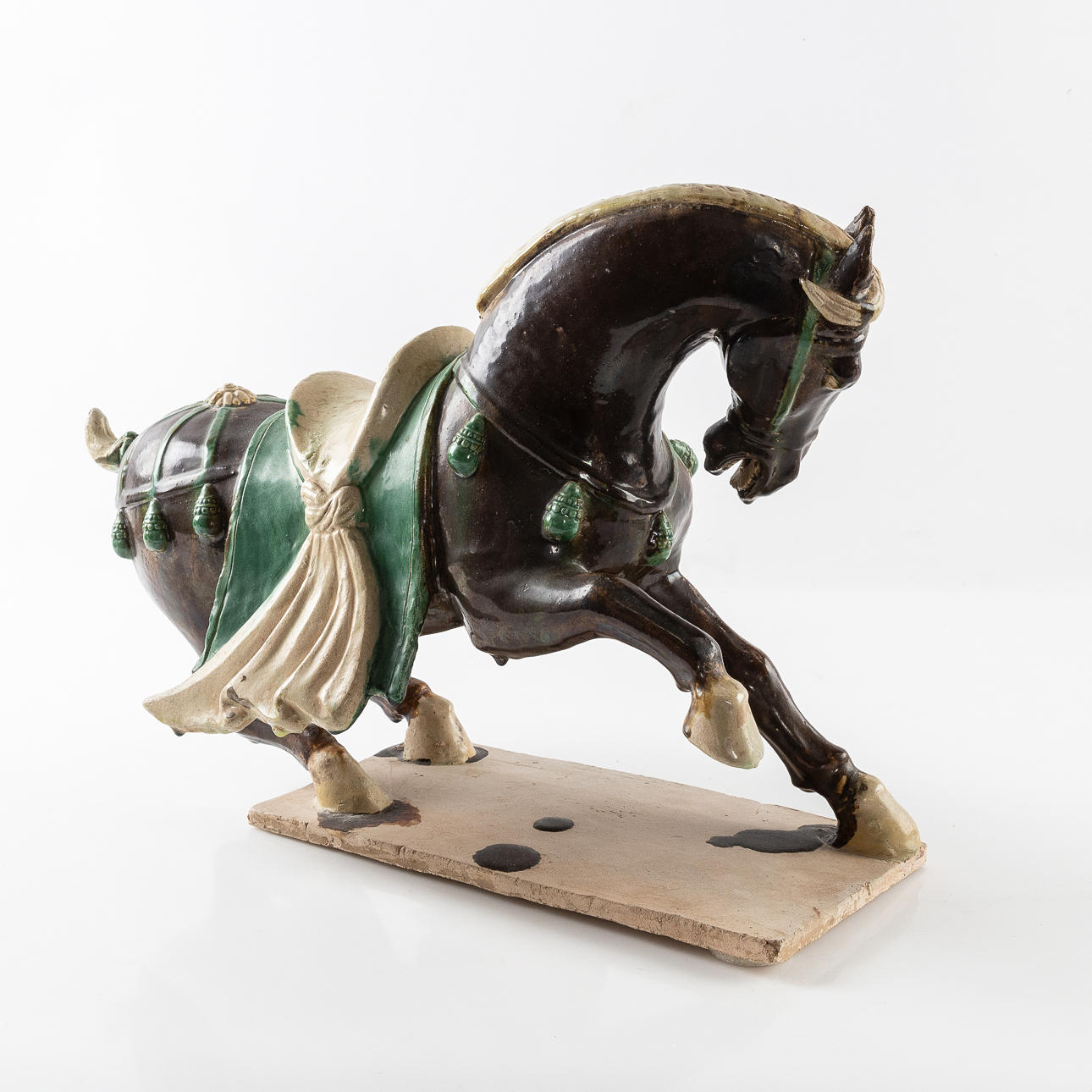 FIGURIN, kopia efter Tanghäst, lergods, 1900-talets andra hälft.