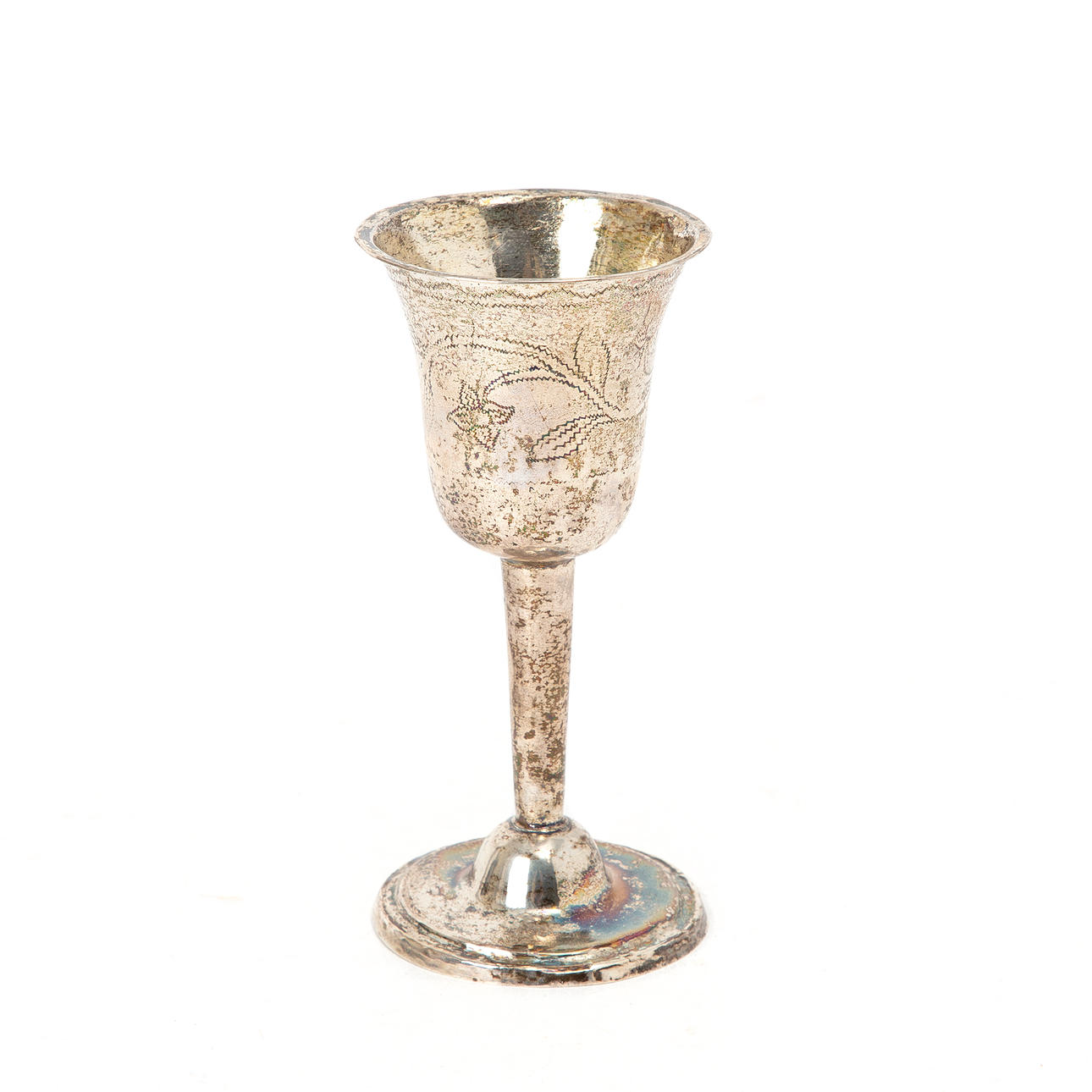 GOBLET. Silver, Sweden, 1819.