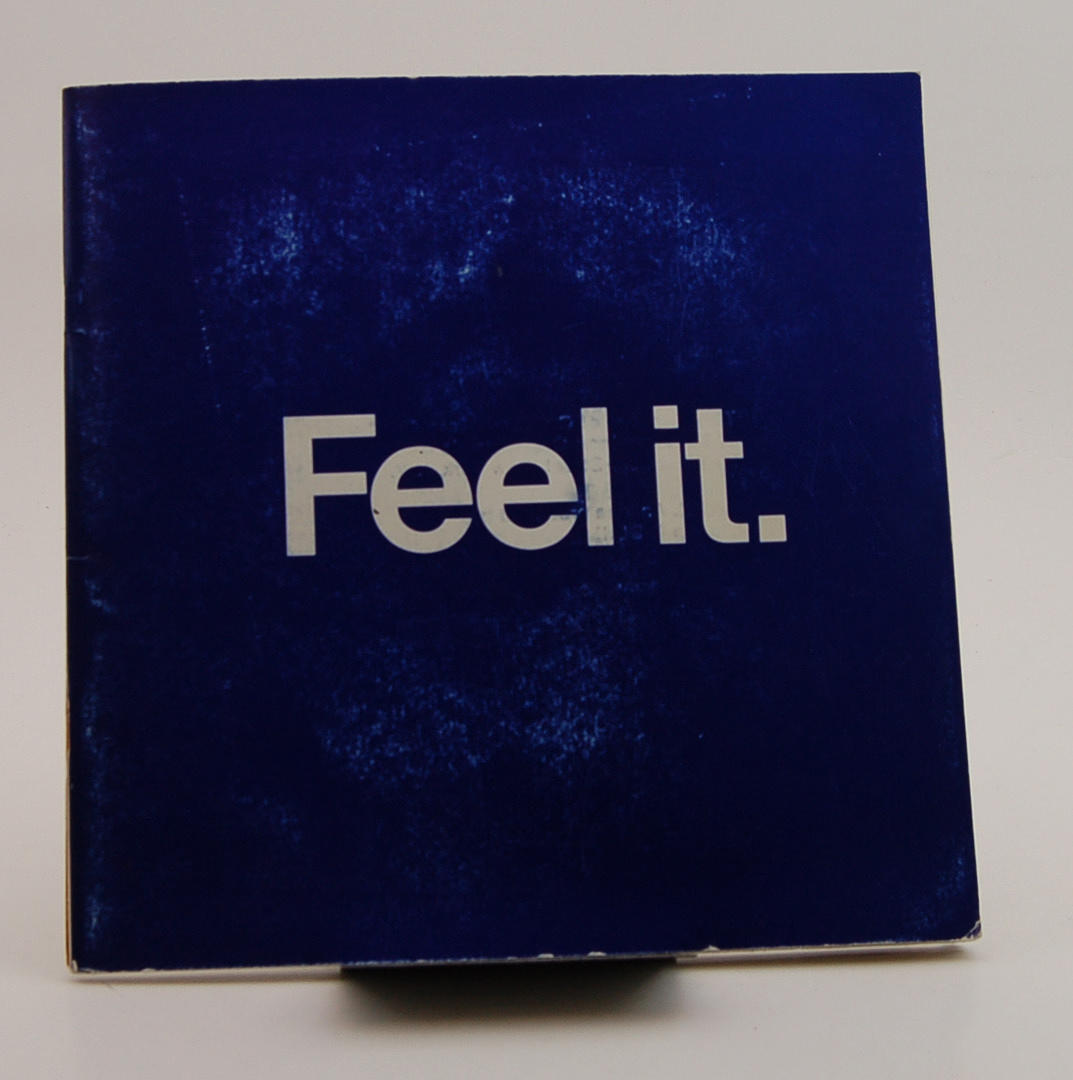 CLSON GUSTAF & SÖRLING ERIC:. Feel It: an idea produced by Clason & Sorling.
