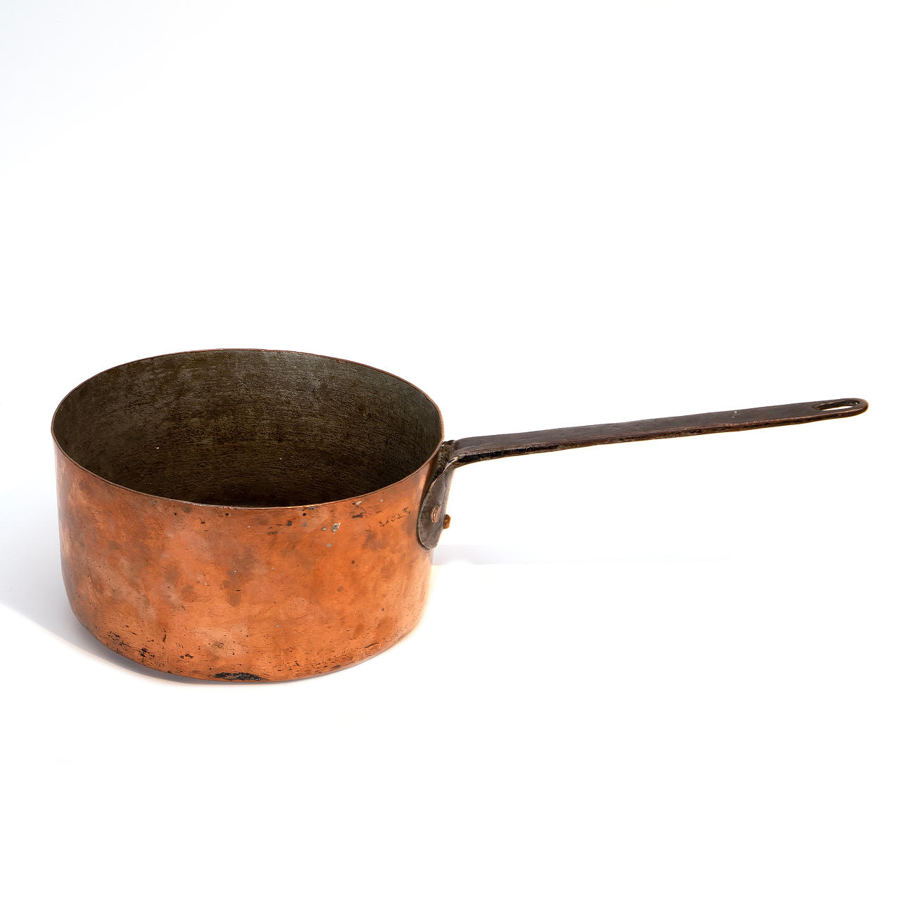 KASTRULL, koppar, från Sofia Albertinas hushåll, 1823.