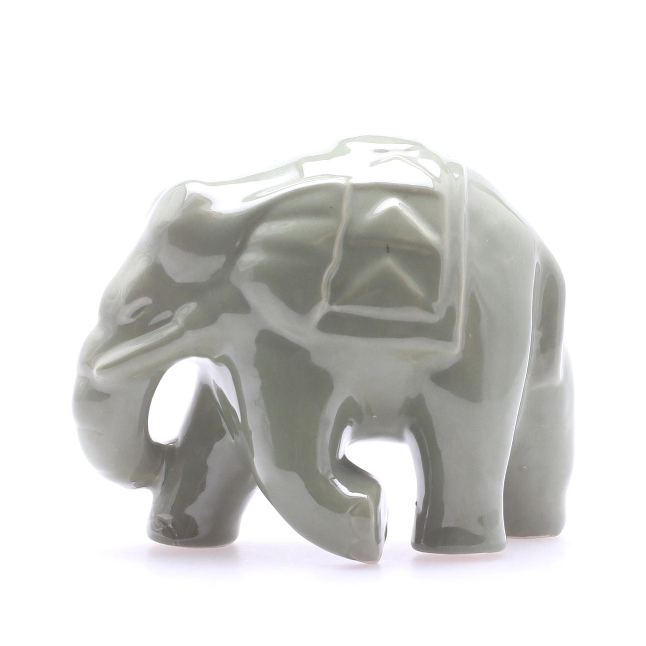 SKULPTUR, elefant, Bo Fajans, keramik, 1900-tal.