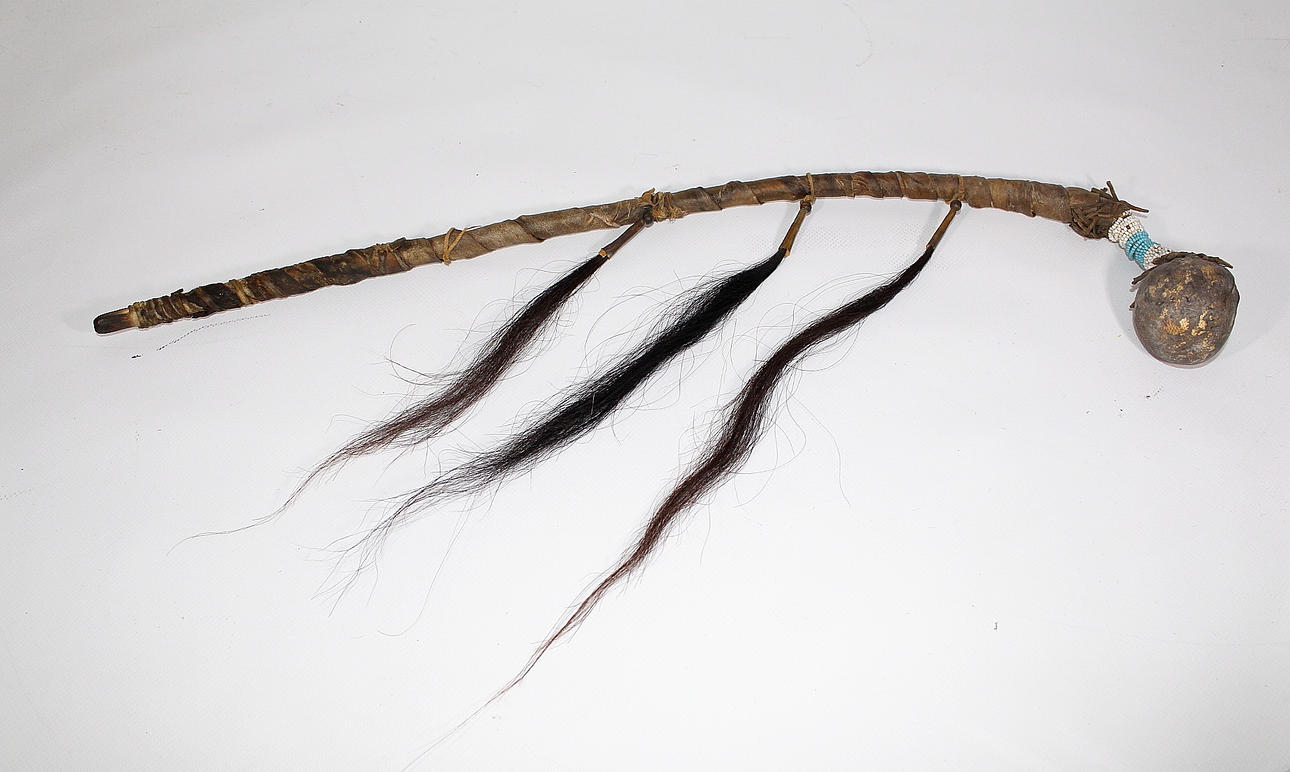 STENKLUBBA, Apache indian, 1800-tal.