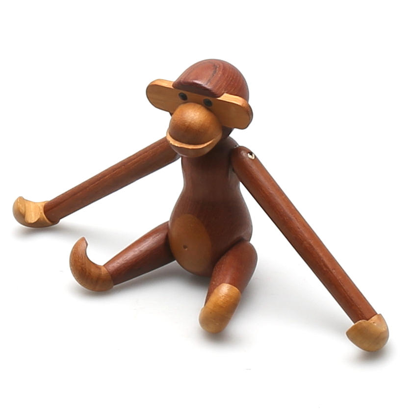 KAJ BOJESEN. Apa, trä, Kaj Bojesen, Danmark.