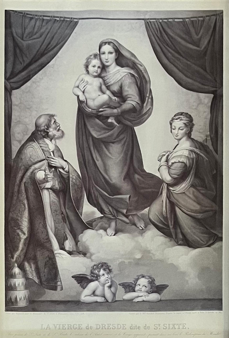RAPHAËL. “La Madone Sixtine”. Print.