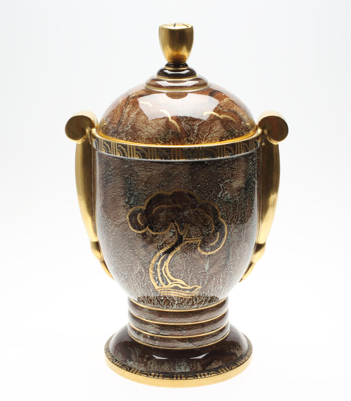 LOCKURNA, art deco, keramik, Josef Ekberg för Gustavsberg, 1930-talet.